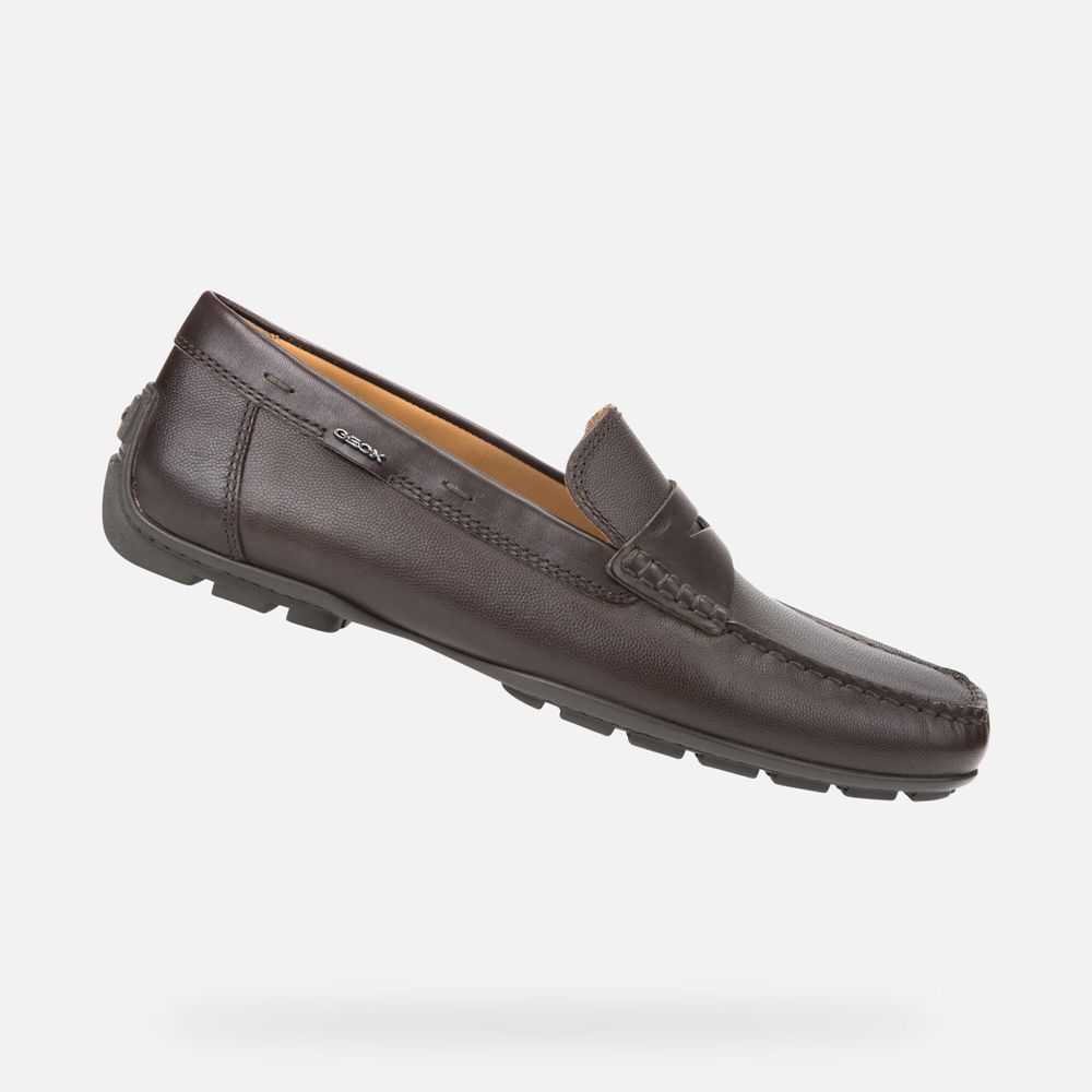 Geox Loafers Brown Moner 2Fit - Geox Mens Shoes - LBOZWF409